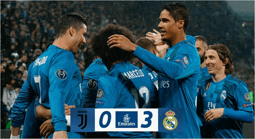 Real Madrid's Victory against Juventus